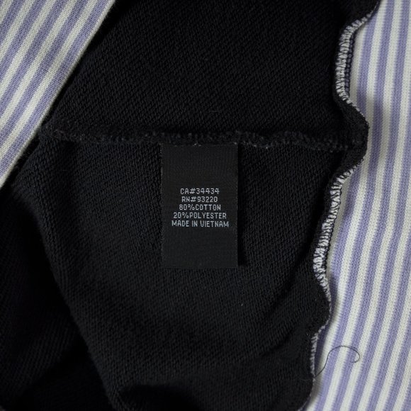 DC Shoes Black Full Zip Sweatshirt with Logo Size XL - Picture 4 of 4